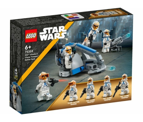 LEGO STAR WARS Ahsoka's 332nd Clone Squad Battle Pack 75359