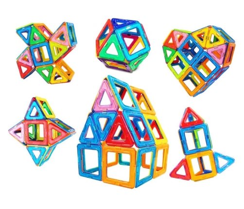 Magnetic DIY Ferris Wheel Blocks 46 Pieces