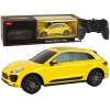 Car R/C Porsche Macan Turbo 1:24 Rastar Yellow