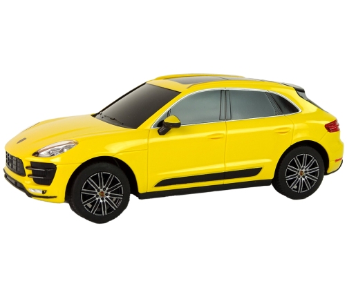 Car R/C Porsche Macan Turbo 1:24 Rastar Yellow