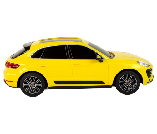 Car R/C Porsche Macan Turbo 1:24 Rastar Yellow