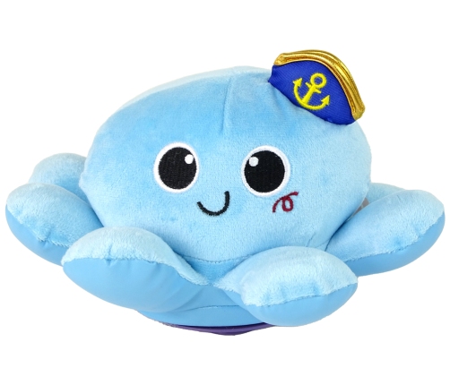 Octopus Mascot Lights Sounds Blue