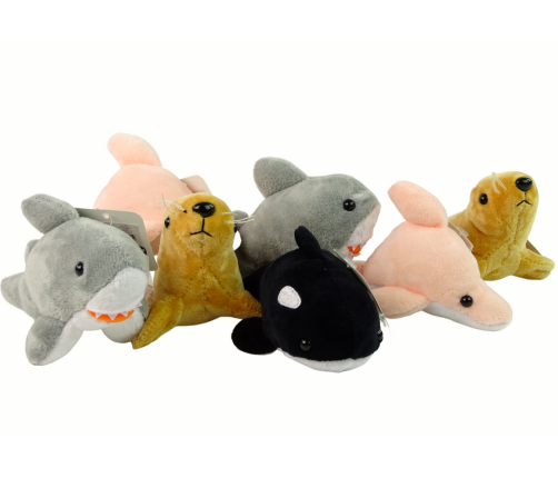 Mini Plush Sea Animals 4 Models