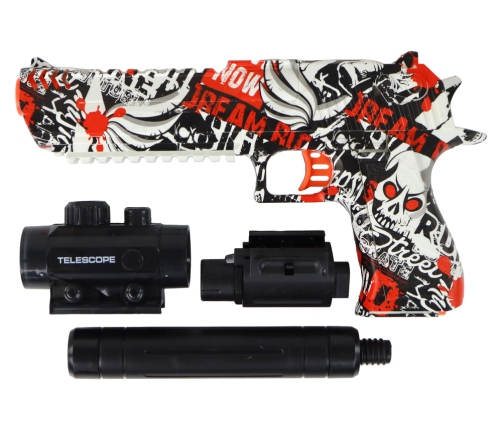 Electric Water Bullet Gun Colorful Set 20 meters