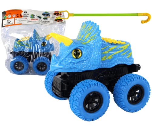 Triceratops Friction Drive Vehicle Blue