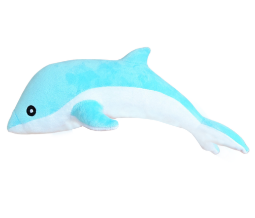 Blue dolphin plush mascot 50 cm