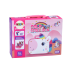 Puzzle Set DIY Suitcase Unicorn Bricks Pink 227 pieces.