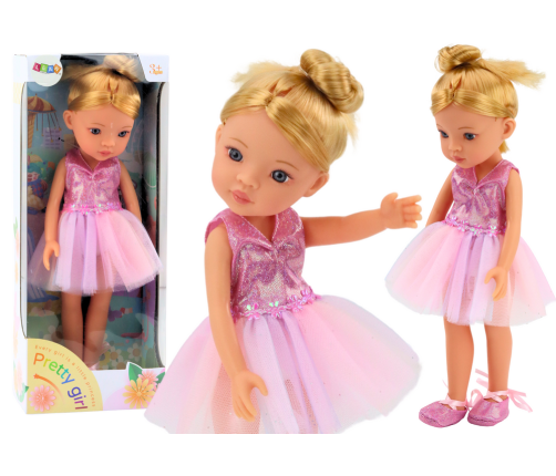 Pink Ballerina Doll Ballerina Doll Dress 33cm