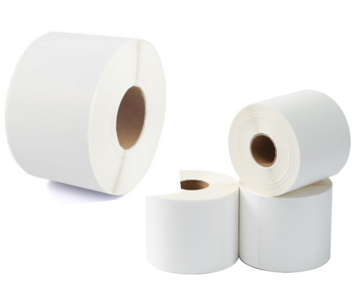 Thermal Stickers Labels White 500pcs. 100x150mm