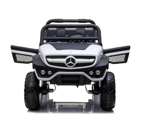 Bērnu elektroauto Mercedes Unimog White