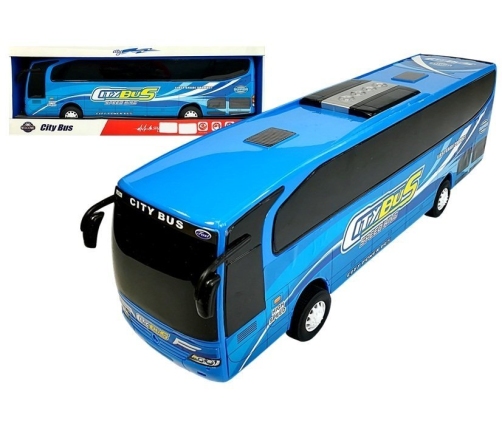 City Bus Blue Model 54cm