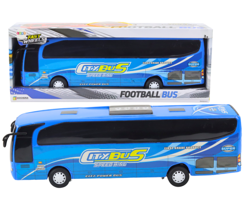 City Bus Blue Model 54cm