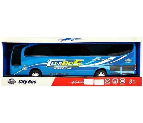 City Bus Blue Model 54cm