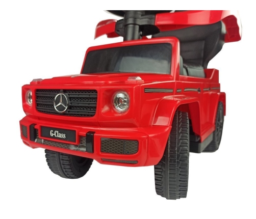 Mercedes G-Class 653 Red with Push Bar Engine and Horn Sound