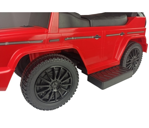 Mercedes G-Class 653 Red with Push Bar Engine and Horn Sound