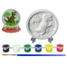 Painting Paint Casting Plaster Dinosaur Stand