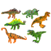 Set of Dinosaur Figures Models 6 Pieces Accessories