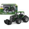 Tractor Green 1:24 Farmer Crocodile Bucket Rubber Wheels