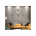 3D DIY Clock Wall Art Design Large Mirror Decoration Sticker