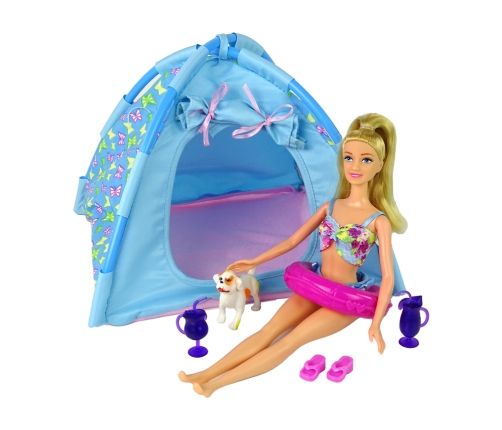 Set Doll Camping Tent Accessories