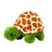 Plush Turtle 10 cm Brown Mascot Keychain