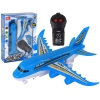 Remote Controlled Airplane R/C Lights Blue DIY