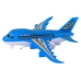 Remote Controlled Airplane R/C Lights Blue DIY