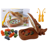 Crocodile Fishing Game Magnetic Brown Crocodile