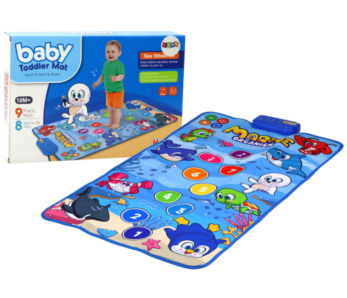 Educational Interactive Ocean Sounds Dance Mat