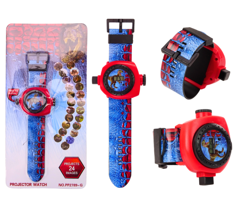 Electronic Watch With Dinosaur Projector 24 Slides