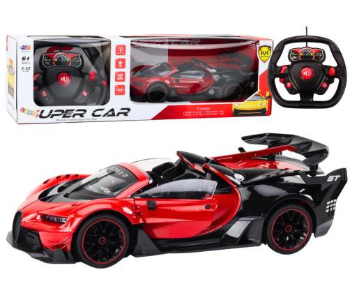 RC Sports Car 1:12 Opening Door Red