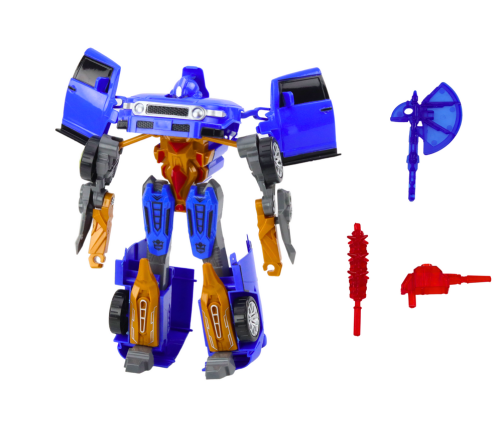 Robot Auto 2in1 Transformation Accessories Weapon Blue