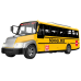 Remote Controlled School Bus RC Lights Yellow