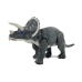 Large Battery Operated Dinosaur Triceratops Gray