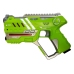 Laser Tag Pistol Set 4 Teams 2 Colors Green Yellow