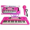 Child Keyboard with Pink Microphone