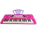 Child Keyboard with Pink Microphone