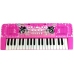 Child Keyboard with Pink Microphone