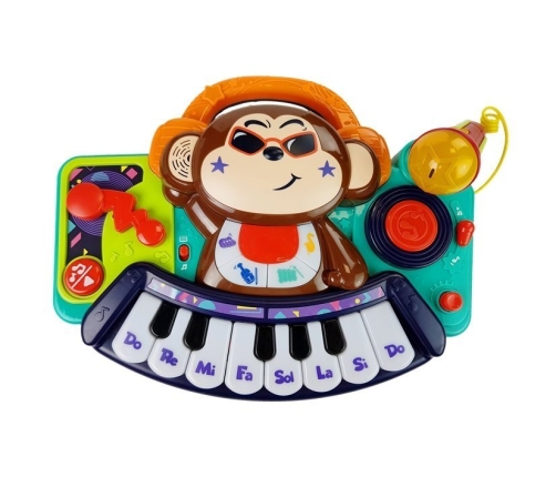 DJ Monkey Interactive Piano for Babies