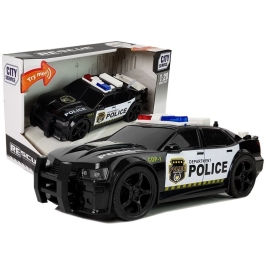 Police Car 1:20 drivetrain friction drive sound Light effects Black