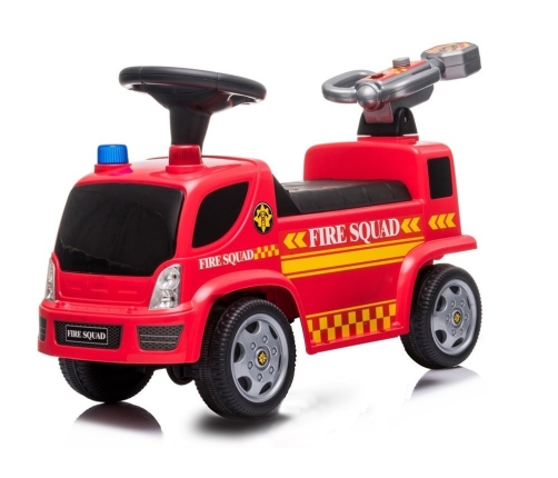 Fire Brigade Truck Cannon Soap Bubble Sounds Cockerels