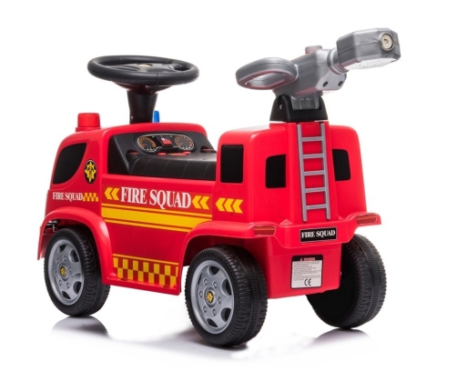 Fire Brigade Truck Cannon Soap Bubble Sounds Cockerels