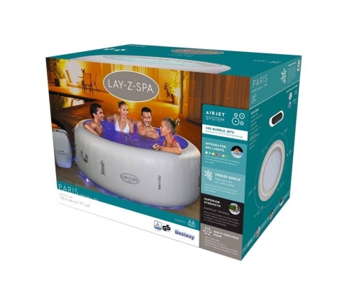 Bestway 60013 Inflatable Spa Jacuzzi with Massage and Heater