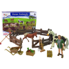 Assembleable Farm Figure Set Wooden Horse Farm