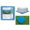 Foam Mat Under The Pool 50 x 50 cm Blue Bestway 58220