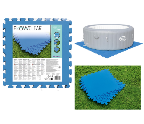 Foam Mat Under The Pool 50 x 50 cm Blue Bestway 58220