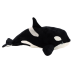 Plush Orca Mascot Cuddly 40cm Black