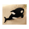 Plush Orca Mascot Cuddly 40cm Black