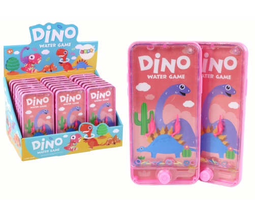 Water Arcade Game Console Phone Dinosaur Pink