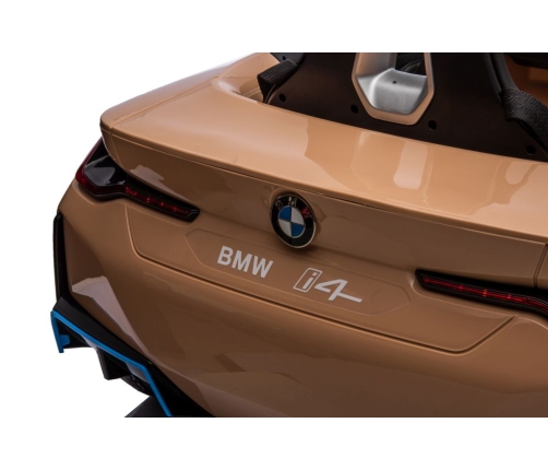 Электрический спортивный автомобиль для детей BMW I4 Golden